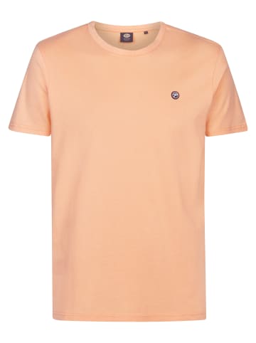 Petrol Industries T-Shirt mit Logo Windward in Orange