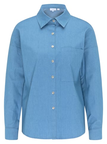 usha BLUE LABEL Damen Hemd in Helldenim