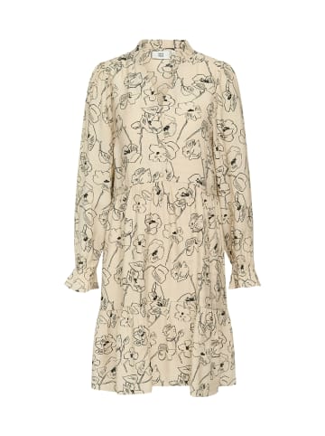 Noa Noa Kleid MirabelNN in Print Offwhite-Black