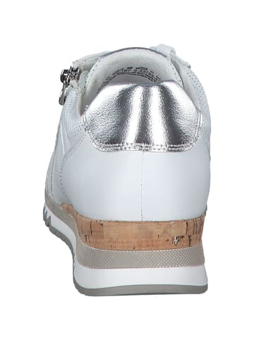 Marco Tozzi Schnürschuhe in White comb