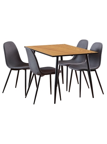 ebuy24 Essgruppe Wilma Natur 120 x 80 cm