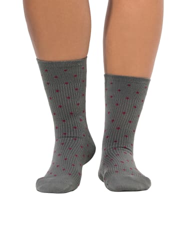 Ulla Popken Socken in dunkelgrau