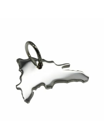 Schmuckador Dominikanische Republik Anhänger in massiv 925 Silber in silber