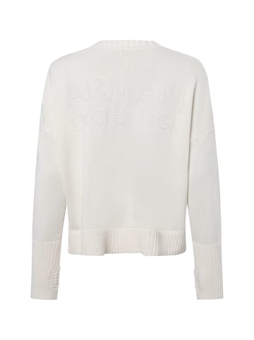 Armani Exchange Strickjacke in ecru - 0001