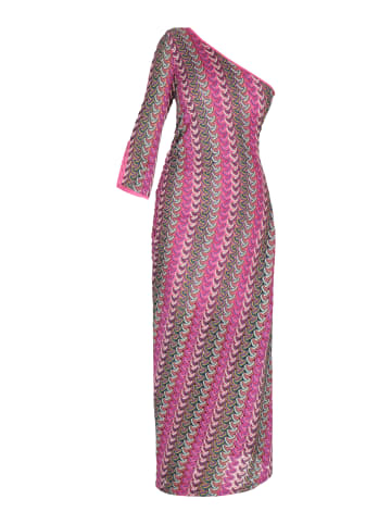 IZIA Damen Kleid in Pink Mehrfarbig