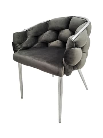 Qiyano 2er-Set  Lounge-Stuhl Kaipo in Grau