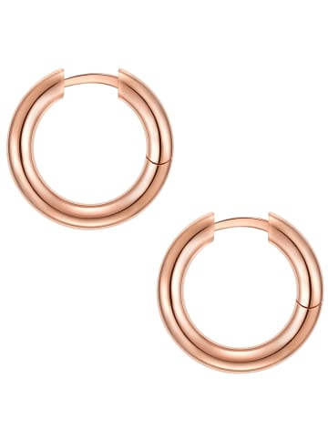 Yokoamii Creolen Metall-Legierung in roségold