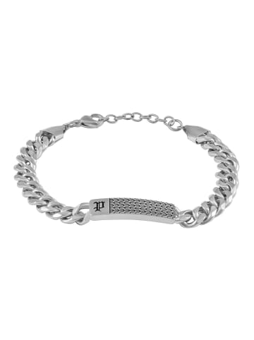 Police Herrenarmband Chainmale Edelstahl Silber
