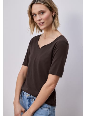 Street One Shirt in mocca - 0005