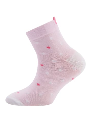 ewers 2er-Set Socken 2er Pack Herz/Punkte in rosa