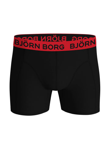 Björn Borg Boxershort 12er Pack in Schwarz/Grün/Blau