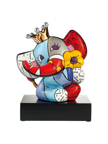 Goebel Figur " Romero Britto Spring Elephant " in Bunt