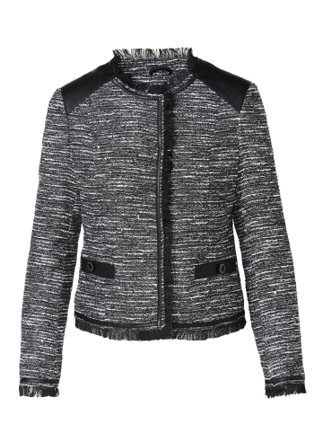 KOROSHI Women's lined tweed jacket in SCHWARZ