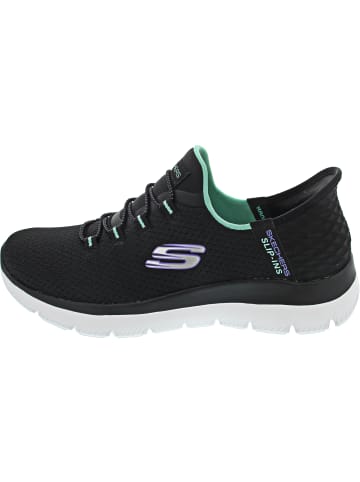 Skechers Slip-Ins:Summits-Diamond Slipper Schwarz