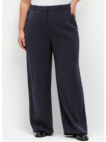 sheego Hose in tiefblau
