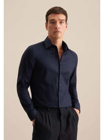 Seidensticker Business Hemd Slim in Dunkelblau