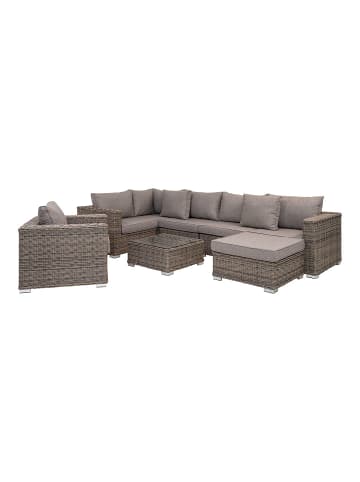 ebuy24 Sofa-set Calvi 4-teilig Kubu 318 x 169 cm