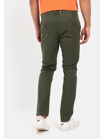 Camel Active Slim Fit Chino in Dunkelgrün