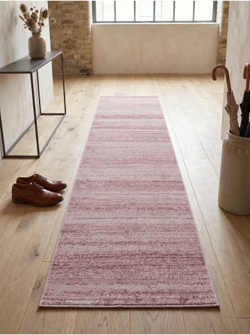 KADIMA DESIGN Teppich Kurzflor Waschbar Einfarbig INN Strapazierfähig OEKO-TEX in Pink
