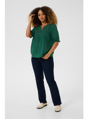 CULTURE Kurzarm-Bluse CUmuxi Relaxed fit in Botanical Garden