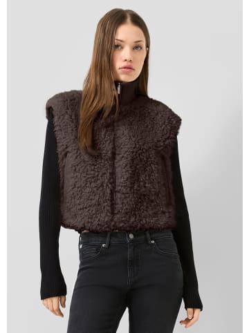 QS Outdoor-Jacke in 8945_dunkelbraun