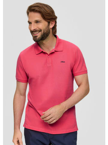 s.Oliver Polo-Shirt kurzarm in Pink