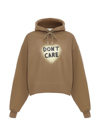 Homebase Damen Kapuzenpulli in Taupe
