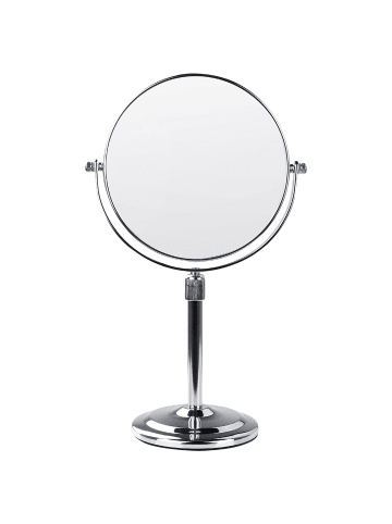 Beliani Kosmetikspiegel AVEYRON in Silber - (W) 20 x (H) 38 x (L) 13 cm