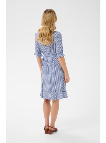 Cream Kleid CRTiah Feminine in Blue Milkboy