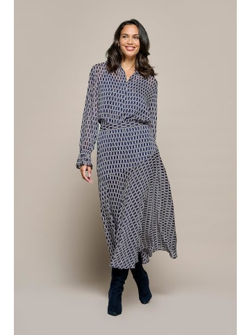 Mart Visser Amee Printrock Marineblau/Mehrfarbig