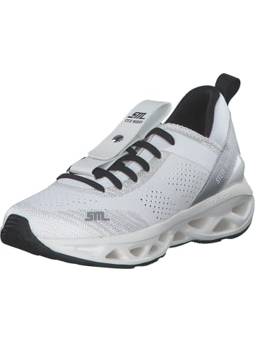 Steve Madden Schnürschuhe in white/silver