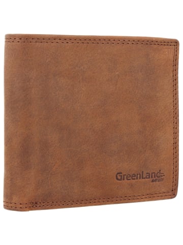 Greenland Nature Montenegro Geldbörse RFID Leder 12 cm braun
