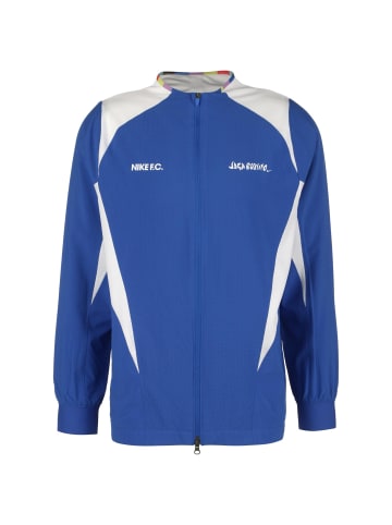 Nike Performance Trainingsjacke F.C. Joga Bonito 2.0 Woven AWF in blau / weiß