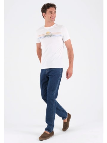 Organication T-Shirt "MOR15800" in Cremeweiß