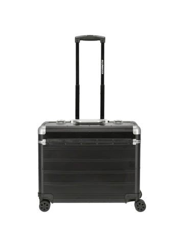 Alumaxx Pandora 42 - 4-Rollen-Businesstrolley 47 cm (schwarz matt) in black matt