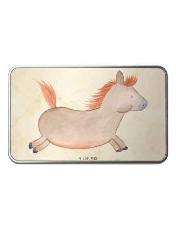 Mr. & Mrs. Panda behälter Pferd Springen ohne Spruch in Vintage