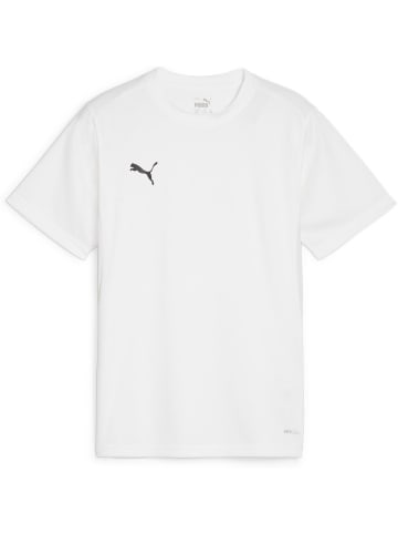 Puma T-Shirt "TeamGoal Jersey Jr" in Weiß