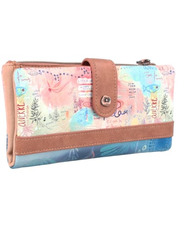 Anekke Mediterranean Geldbörse 19,5 cm in mehrfarbig