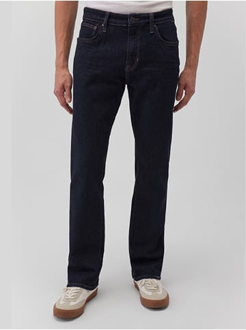 Mavi Jeans Jeans Straight Leg Dunkle Waschung 5-Pocket in Dunkelblau