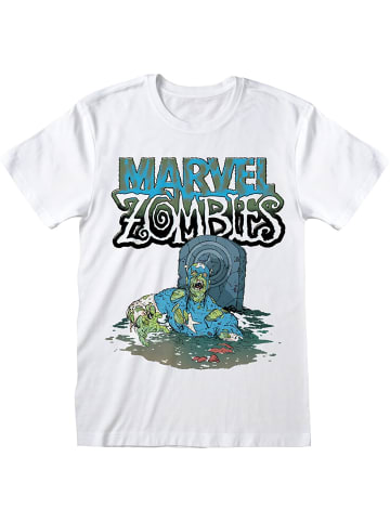 Captain America T-Shirt "Marvel Zombies Zombie T-Shirt" in Weiß