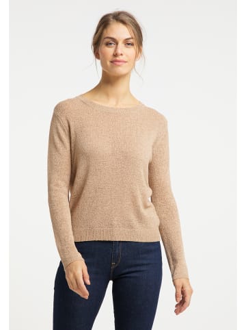 Usha Strickpullover in Taupe