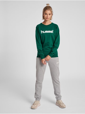 Hummel Sweatshirt Raglanärmel Hmlgo Damen in EVERGREEN