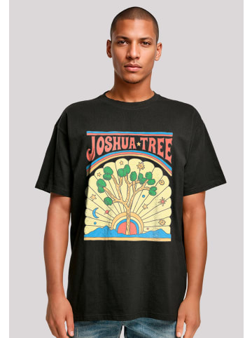 F4NT4STIC Oversize T-Shirt US National Parks Joshua Tree in schwarz