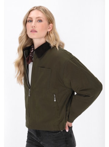 DreiMaster Women Jacket in dark olive