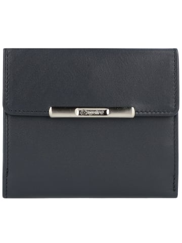 Esquire Helena Geldbörse RFID Leder 10,5 cm blau