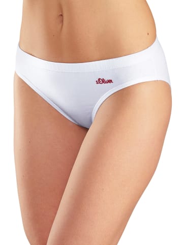 s.Oliver Bikinislip in weiß