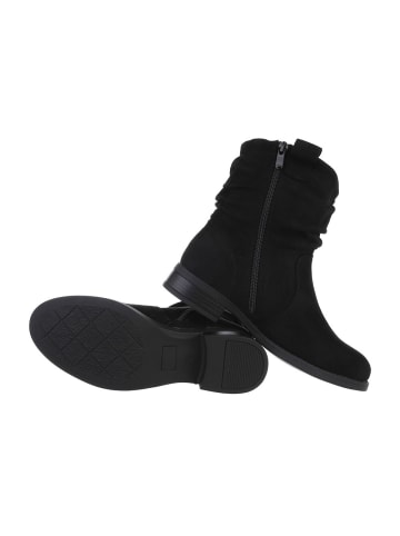 Ital-Design Stiefelette in Schwarz