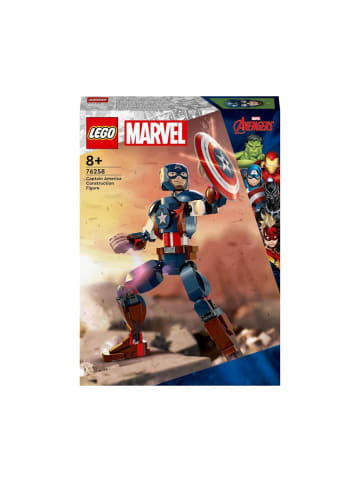 LEGO Bausteine Marvel Super Heroes 76258 Captain America Figur - ab 8 Jahre