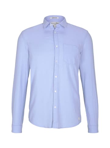 Tom Tailor Hemd 'Faux' in hellblau