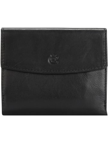 Esquire Eco Geldbörse Leder 10,5 cm schwarz